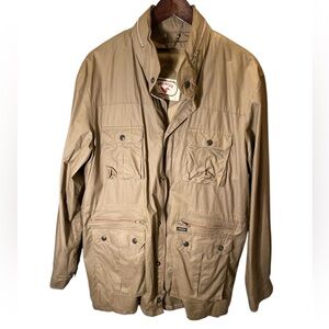 Pegasus by North Bay Barbour Tan Utility Jacket size L